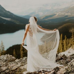 Sara Gabriel “Donna” veil, cathedral length 90”